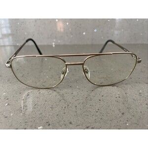 Aristar 6125 Metallic Aviator Full-Rim Eyeglass Frames ONLY 57-17-145 Color 035